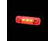 Strands Lighting 3-Inch Slim Side Marker Light; Red (Universal; Some Adaptation May Be Required)