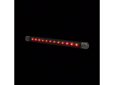 Strands Lighting 9-Inch Dark Knight Slim Tail/Brake LED Light; Red (Universal; Some Adaptation May Be Required)