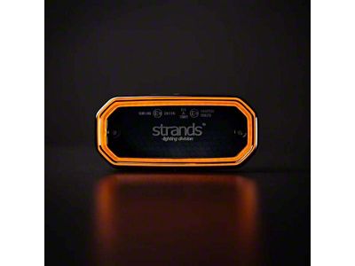 Strands Lighting FOR9T Scale Side Marker Light; Amber (Universal; Some Adaptation May Be Required)