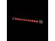 Strands Lighting 9-Inch Dark Knight Slim Tail/Brake LED Light; Red (Universal; Some Adaptation May Be Required)