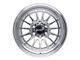 SSW Off-Road Wheels Dakar Machined Silver 6-Lug Wheel; 17x9; -25mm Offset (07-13 Sierra 1500)