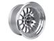 SSW Off-Road Wheels Dakar Machined Silver 6-Lug Wheel; 17x9; -25mm Offset (19-23 Ranger)