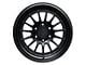 SSW Off-Road Wheels Dakar Matte Black 6-Lug Wheel; 17x9; -25mm Offset (19-23 Ranger)