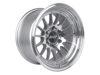 SSW Off-Road Wheels Dakar Machined Silver 6-Lug Wheel; 17x9; -25mm Offset (07-14 Tahoe)