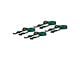 16-Foot Cargo Straps with S-Hooks; Dark Green; 300 lb.; Set of Four