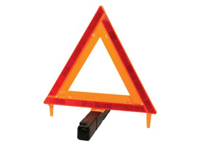 17.20-Inch Orange Warning Triangle