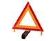 17.20-Inch Orange Warning Triangle