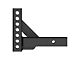 2-Inch Receiver Weight Distribution Hitch Shank; 2-Inch Drop (Universal; Some Adaptation May Be Required)