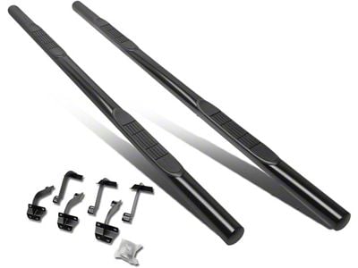 3-Inch Nerf Side Step Bars; Black (17-25 F-250 Super Duty SuperCrew)