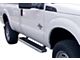 5-Inch iStep Running Boards; Hairline Silver (11-16 F-250 Super Duty Regular Cab)