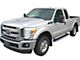 5-Inch iStep Running Boards; Hairline Silver (11-16 F-250 Super Duty SuperCab)