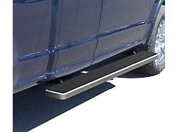 6-Inch iStep Running Boards; Hairline Silver (17-25 F-250 Super Duty SuperCab)