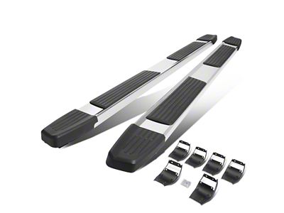 6-Inch Running Boards; Stainless Steel (17-25 F-250 Super Duty SuperCrew)