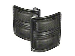 Amber LED Mirror Signal Lens; Smoked (11-14 F-250 Super Duty)