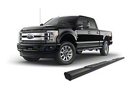 Epic Aluminum Running Boards; Black (17-24 F-250 Super Duty SuperCab)