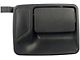 Exterior Door Handle without Keyhole; Textured Black; Front Passenger Side (11-16 F-250 Super Duty)