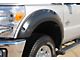 Elite Series Rivet Style Fender Flares; Front; Smooth Black (11-16 F-250 Super Duty)