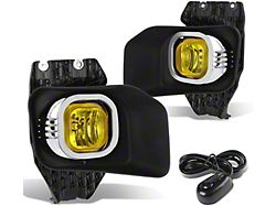 Fog Light; With Switch; H10 Bulb; Amber (11-16 F-250 Super Duty)