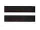 Front Door Sill Protection with Super Duty Logo; Raw Carbon Fiber; Black and Red (17-24 F-250 Super Duty)