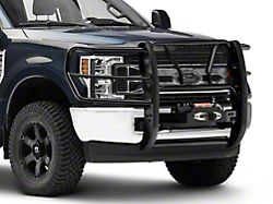 Westin HDX Winch Mount Grille Guard; Black (17-22 F-250 Super Duty)