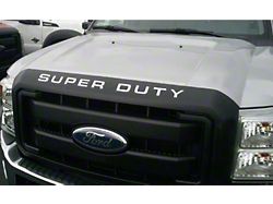 Hood Insert Letters; Chrome Mirror (11-16 F-250 Super Duty)