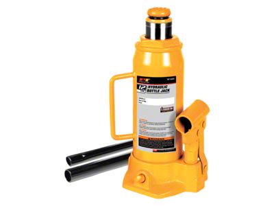 Hydraulic Bottle Jack; 12-Ton Capacity