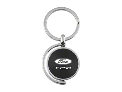 F-250 Black Spinner Key Fob