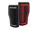 LED Tail Lights; Black Housing; Clear Lens (17-19 F-250 Super Duty w/ Factory Halogen Non-BLIS Tail Lights)