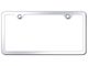 2-Hole Slimline License Plate Frame (Universal; Some Adaptation May Be Required)