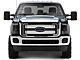 Light Bar DRL Projector Headlights; Gloss Black Housing; Smoked Lens (11-16 F-250 Super Duty)