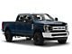 Low Profile Ventvisor Window Deflectors; Front; Matte Black (17-22 F-250 Super Duty SuperCrew)