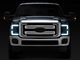 AlphaRex LUXX-Series LED Projector Headlights; Black Housing; Clear Lens (11-16 F-250 Super Duty)