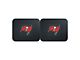 Molded Rear Floor Mats with Tampa Bay Buccaneers Logo (Universal; Some Adaptation May Be Required)