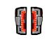 OLED Tail Lights; Chrome Housing; Clear Lens (17-19 F-250 Super Duty w/ Factory LED Tail Lights)