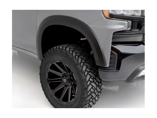 Original Riderz Fender Flares; Smooth Black (17-22 F-250 Super Duty)