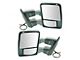 Powered Heated Power Folding Towing Mirrors; Paint to Match (11-16 F-250 Super Duty)