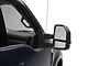 Powered Heated Towing Mirrors with Smoked Turn Signals; Black (17-19 F-250 Super Duty)