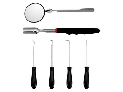 Project Pro Lighted Inspection Tool Set; 6-Piece Set