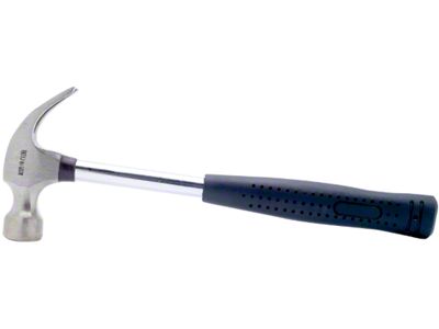 Project Pro Tubular Steel Claw Hammer; 8-Ounce