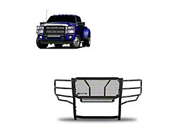 Rugged Heavy Duty Grille Guard with 20-Inch LED Light Bar; Black (11-16 F-250 Super Duty)