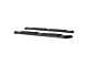 Regal 7-Inch Oval Side Step Bars without Mounting Brackets; Textured Black (11-24 F-250 Super Duty SuperCab)