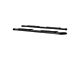 Regal 7-Inch Oval Side Step Bars without Mounting Brackets; Textured Black (11-24 F-250 Super Duty SuperCrew)