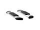 Regal 7-Inch Oval Side Step Bars without Mounting Brackets; Polished Stainless (11-16 F-250 Super Duty Regular Cab)
