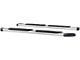 Regal 7-Inch Oval Side Step Bars; Polished Stainless (17-24 F-250 Super Duty SuperCab)