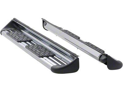 Stainless Side Entry Running Boards; Polished (11-16 F-250 Super Duty SuperCab)
