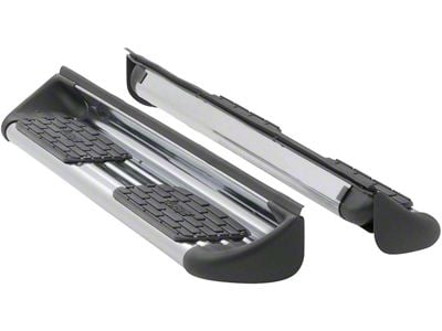 Stainless Side Entry Running Boards; Polished (11-16 F-250 Super Duty SuperCrew)