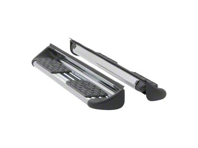 Stainless Side Entry Running Boards without Mounting Brackets; Polished (11-16 F-250 Super Duty SuperCrew)
