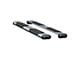O-Mega II 6-Inch Oval Side Step Bars without Mounting Brackets; Silver (17-24 F-250 Super Duty Regular Cab)