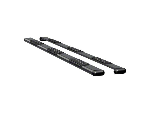 O-Mega II 6-Inch Wheel-to-Wheel Oval Side Step Bars without Mounting Brackets; Textured Black (11-24 F-250 Super Duty SuperCrew w/ 8-Foot Bed)