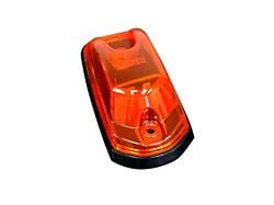 Single LED Roof Cab Light; Amber Lens (17-25 F-250 Super Duty)